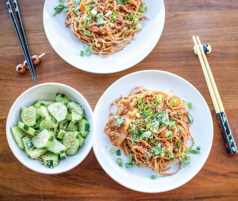 Light summer soba