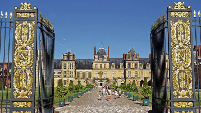 COURTESY RICK STEVES
                                The Italian-designed Chateau of Fontainebleau was the scene of several key moments in Napoleonic history.