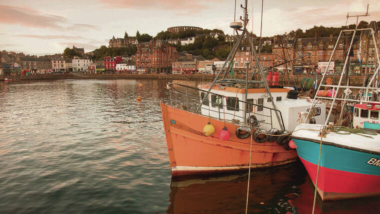 COURTESY DOMENIC ARIZONA BONUCCELLI
                                The picturesque seaside town of Oban, on Scotland’s west coast, grew up around its distillery, which was founded in 1794.