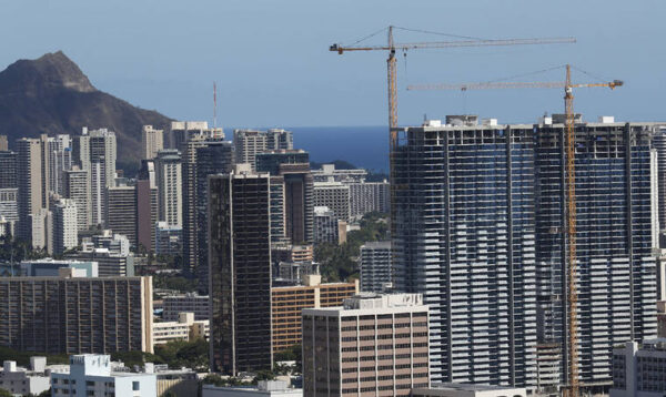 Construction driving Hawaii’s economic growth, state says