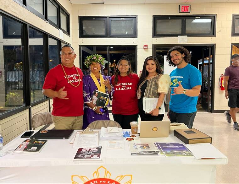 COURTESY KAIBIGAN NG LAHAINA
                                The Hawaii Community Foundation has awarded $1.6 million from the Maui Strong Fund to Kaibigan ng Lahaina to establish a Filipino resource center.