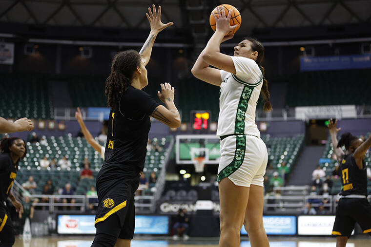 Injury concerns mount for Hawaii women’s basketball in easy win